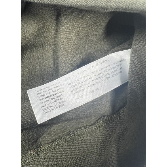 Eileen Fisher Womens Size Medium Stretch Tapered Leg Crop Pants Green - Picture 3 of 8